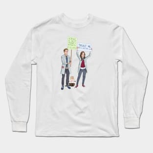 Fitzsimmons - Science March Long Sleeve T-Shirt